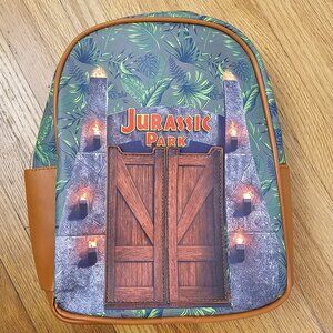 NWT Jurassic Park Magnetic Gates Trex Mini Backpack